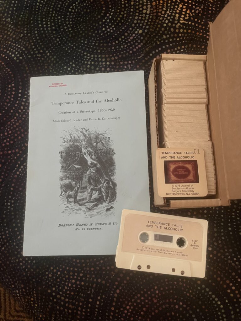 Cassette tape, slides, booklet
