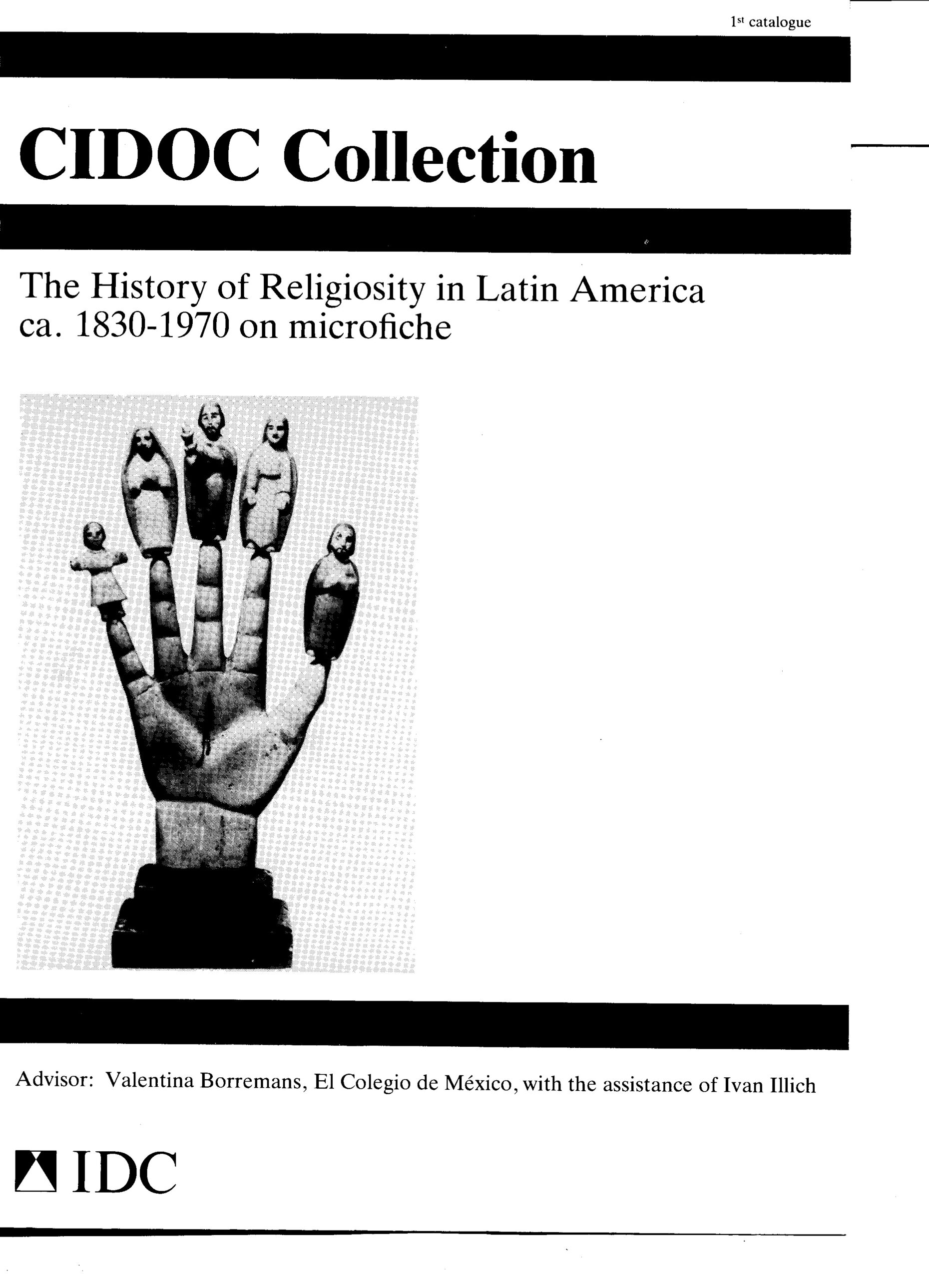 CIDOC History of Religiosity in Latin America