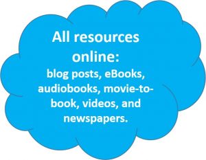 Tag clougd with online resources
