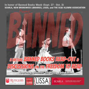 Banned Books Week at Rutgers