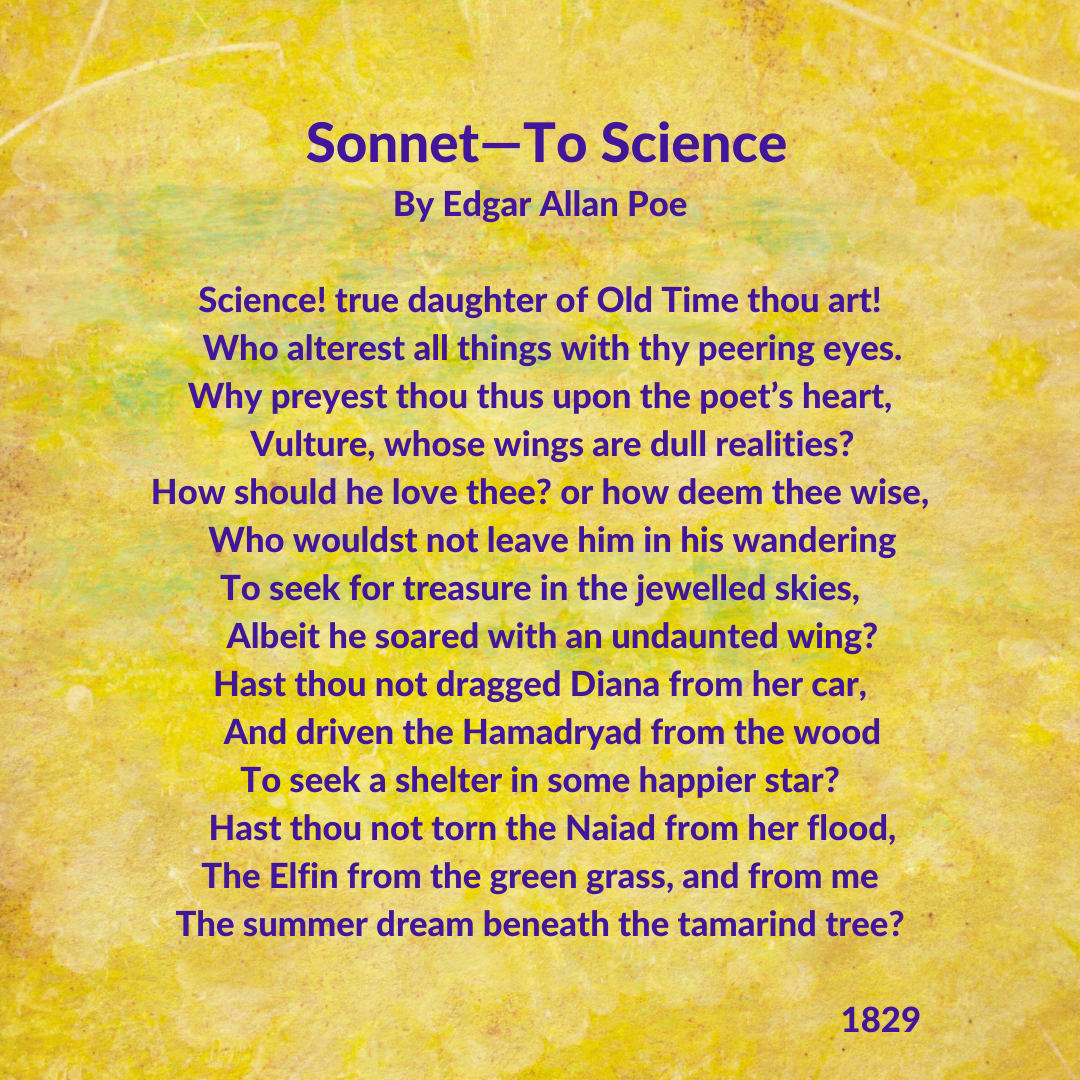 sonnet to science