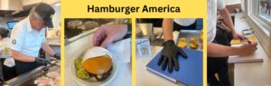 Making hamburger, book signing