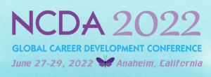 NCDA Logo for their 2022 Conference in California