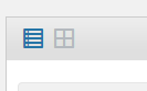 list and grid view icons in the manual reorder module