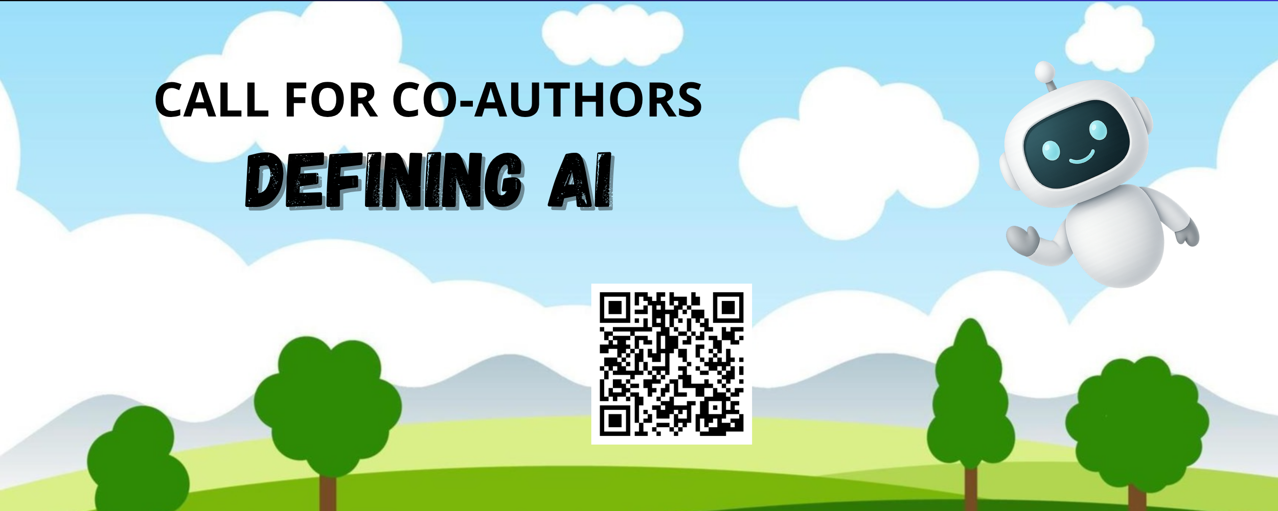 Defining Artificial Intelligence – Call for Co-Authors