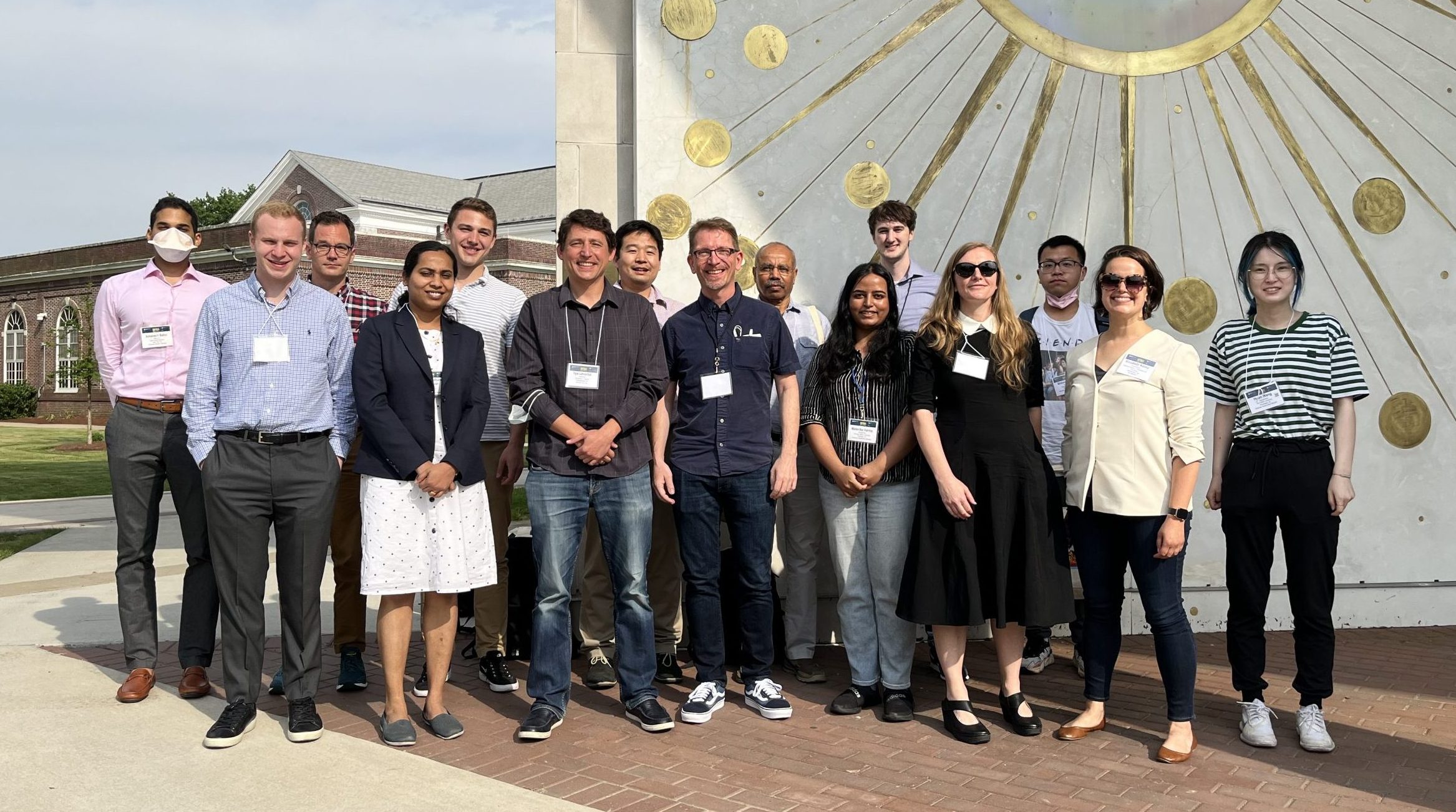 Some of the membrane biophysics attendees at MARM2022