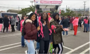 SN-EOF Scholars at the Breast Cancer Walk
