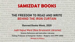 Samizdat talk at Banned Books Week