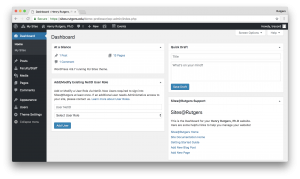 Dashboard Screenshot