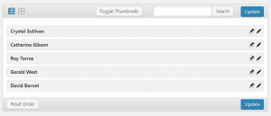 reorder people module