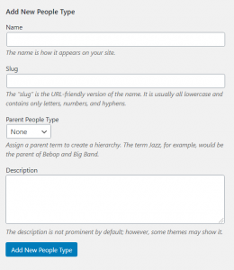 form to add a new people type