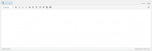 standard wsiwyg editor on people page edit screen