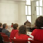 Fred Roberts receiving a Docteur Honoris Causa Award