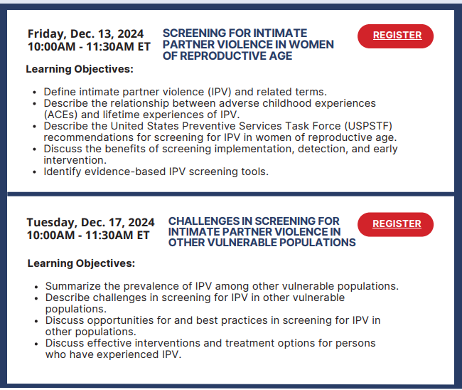 NECA FXB IPV webinar series flyer