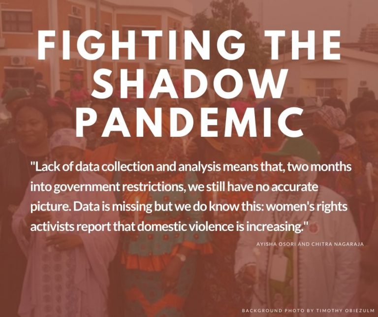 The Shadow Pandemic Importance of Data In Curbing Genderbased