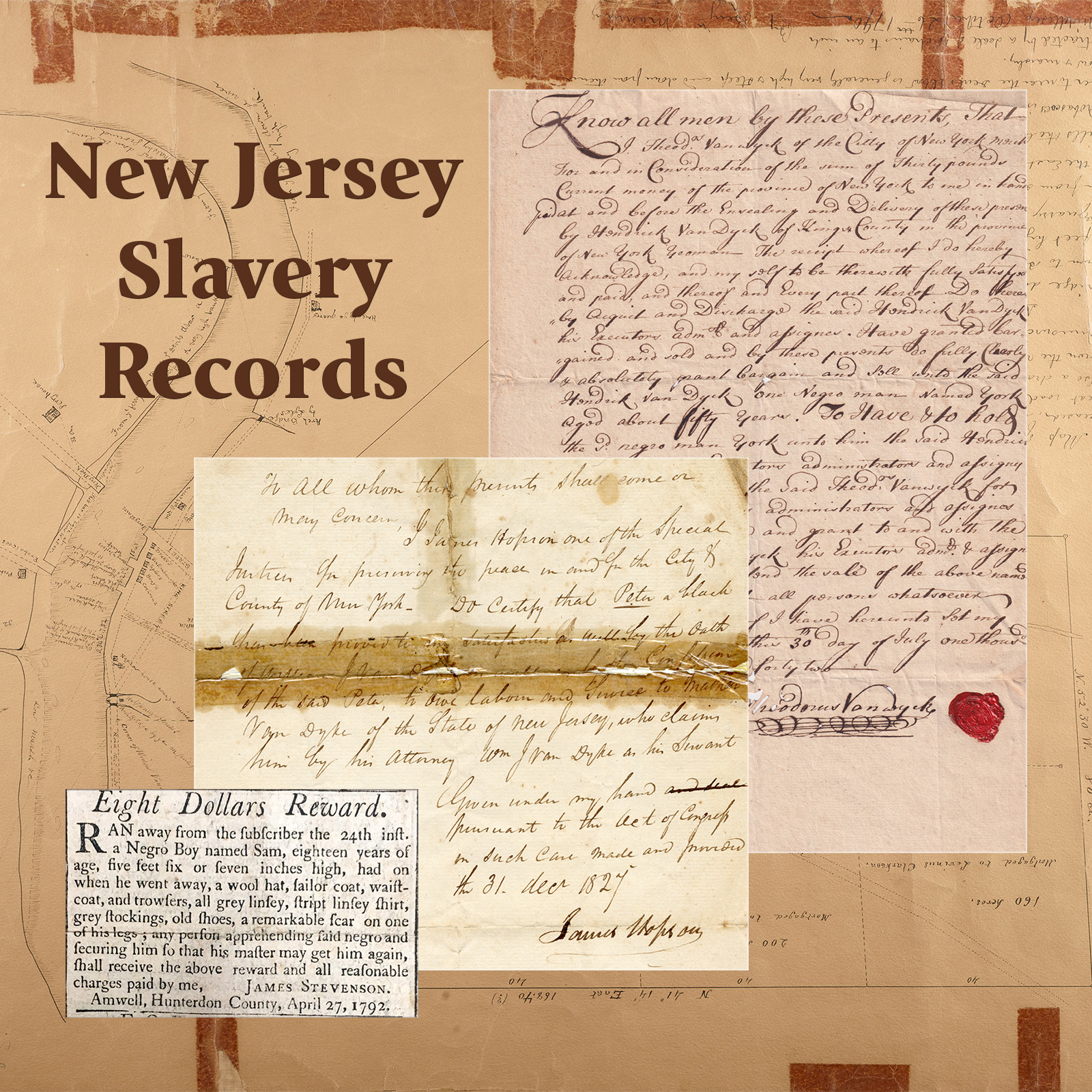 New Jersey Slavery Records illustration