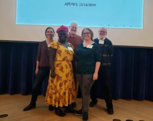Rutgers Linguists in a group photo