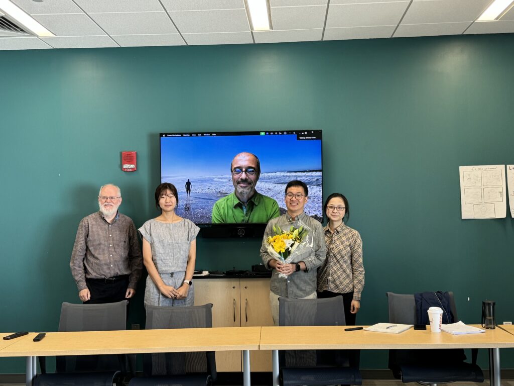 Chaoyi Chen with his committee