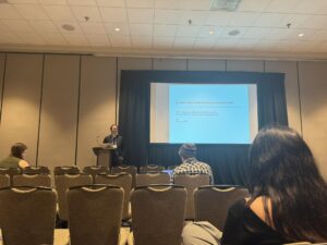 Dr. Ryan Walter Smith presenting at the Annual Meeting of the LSA, 2026.