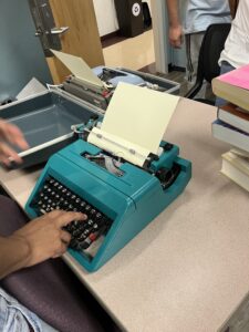 RFS typewriter action