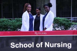 EOF scholars pose for a picture on the last day of the Pre-Junior Clinical program
